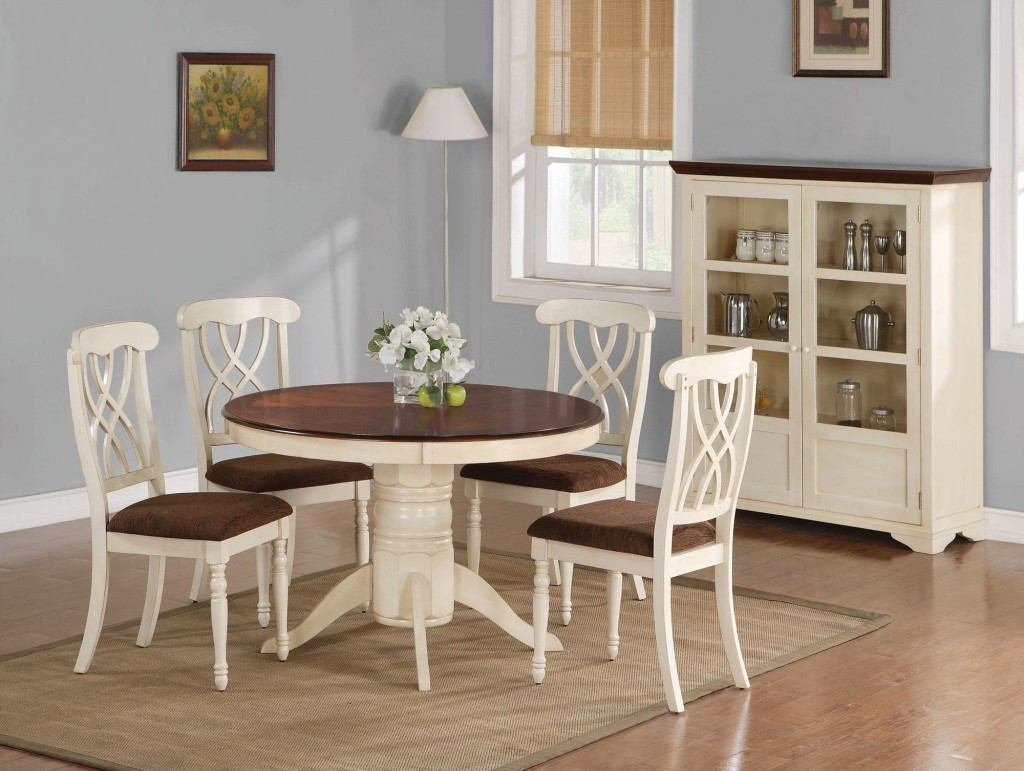 White Kitchen Table And Chairs
 Square vs Round Kitchen Tables What to Choose Traba Homes