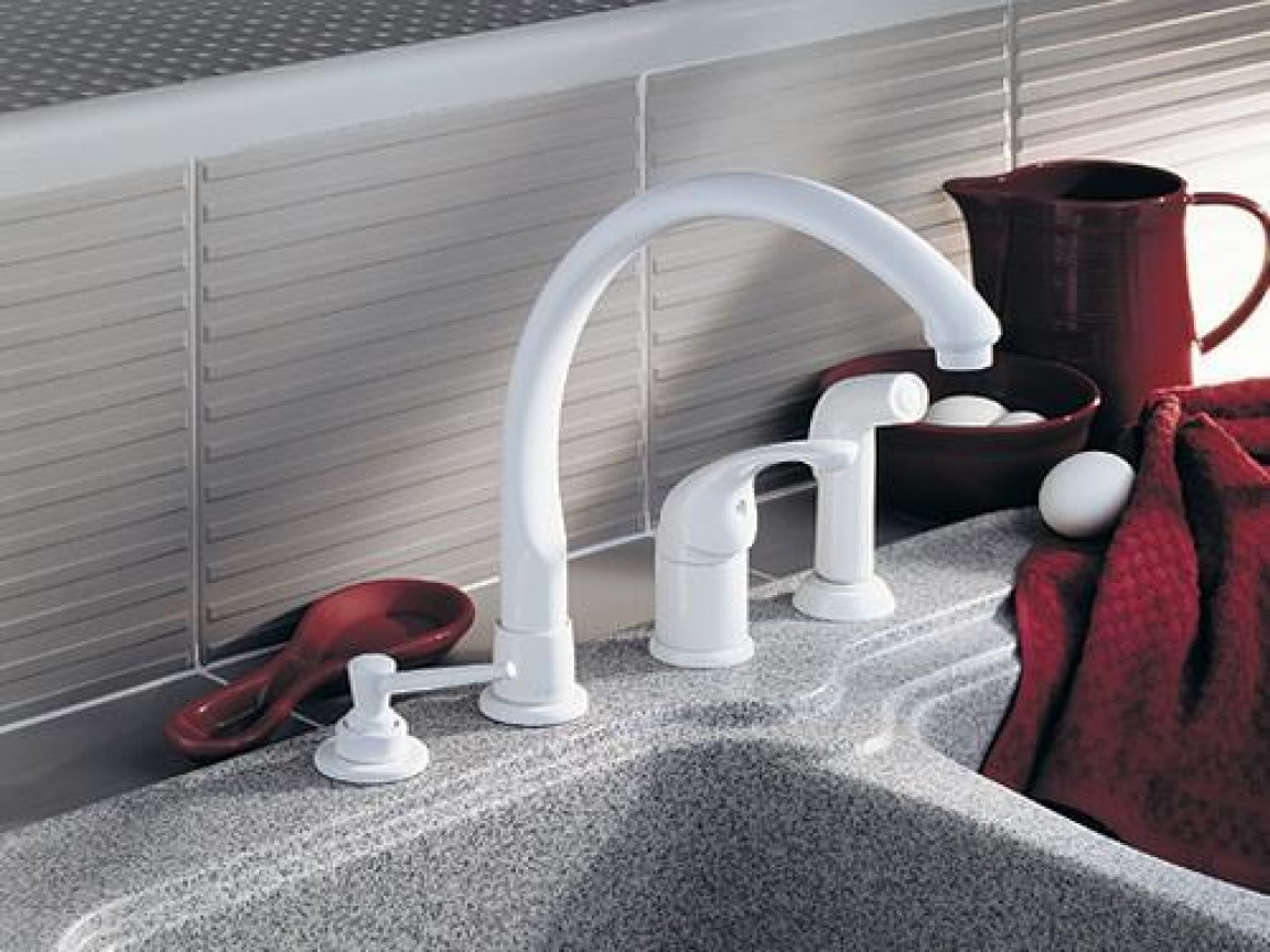 White Pull Down Kitchen Faucet
 Kitchen faucets white white kitchen faucets pull out