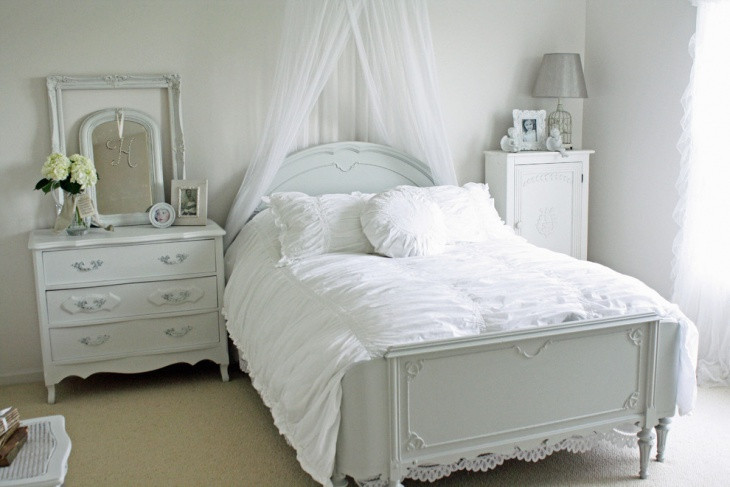 White Shabby Chic Bedroom Furniture
 21 Shabby Chic Bedroom Furniture Designs Ideas Plans