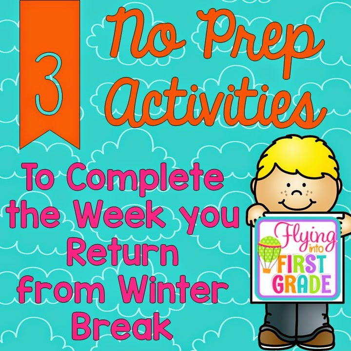 Winter Break Activities
 3 FREEBIE NO PREP Activities to plete the Week you