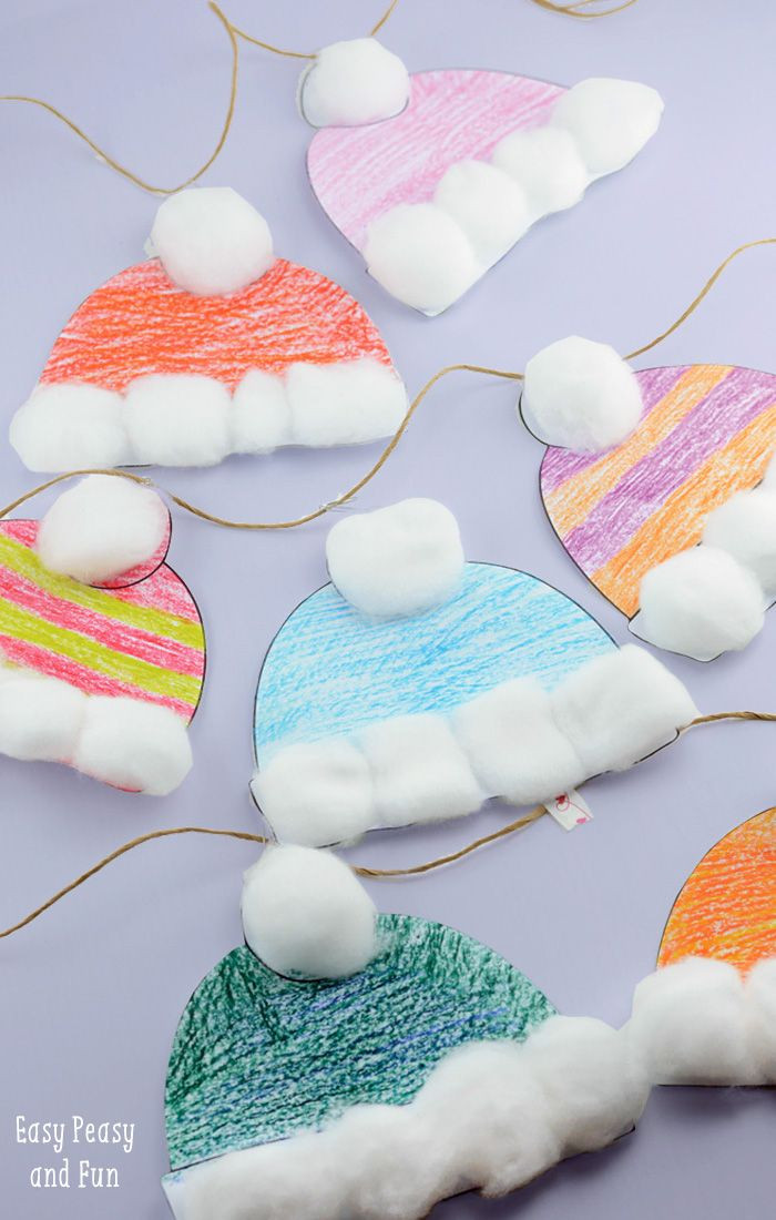 Winter Crafts Ideas For Preschoolers
 Winter Hats Craft for Kids Perfect Classroom Craft