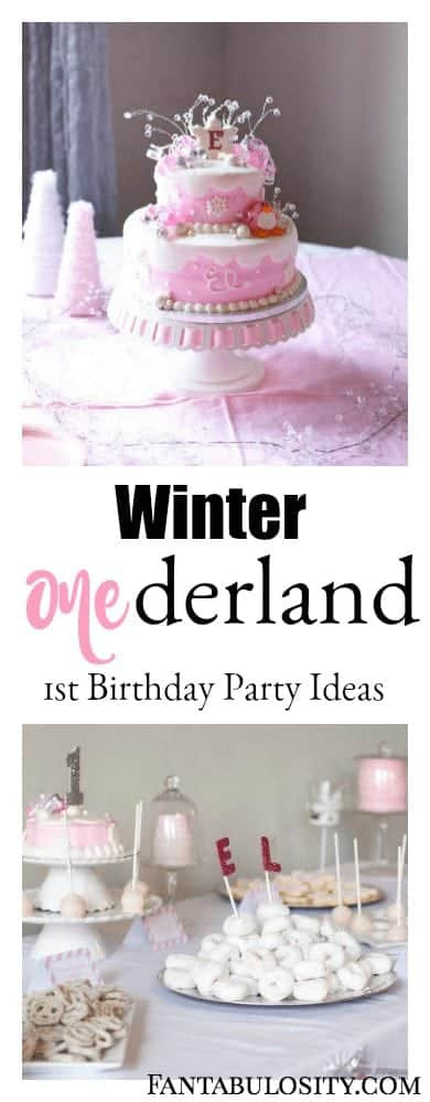 Winter Onederland Party Supplies
 Winter ederland First Birthday Party Fantabulosity
