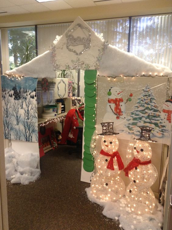 The top 22 Ideas About Winter Wonderland Cubicle Ideas – Home, Family ...