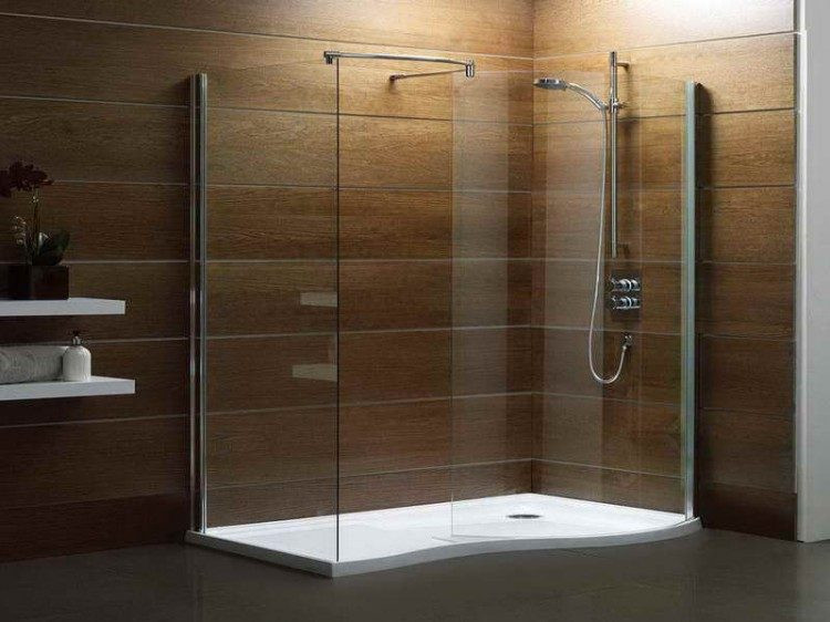 Wood Tile Bathroom Shower
 20 Bathrooms With Wood Wall Designs