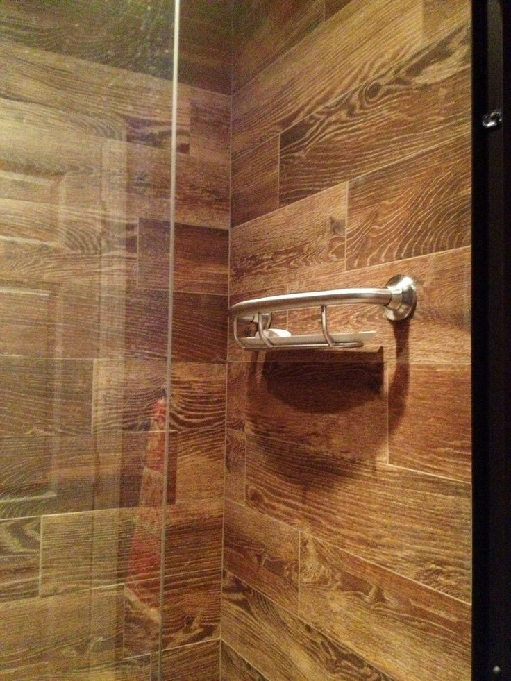 Wood Tile Bathroom Shower
 21 best wood tile shower images on Pinterest