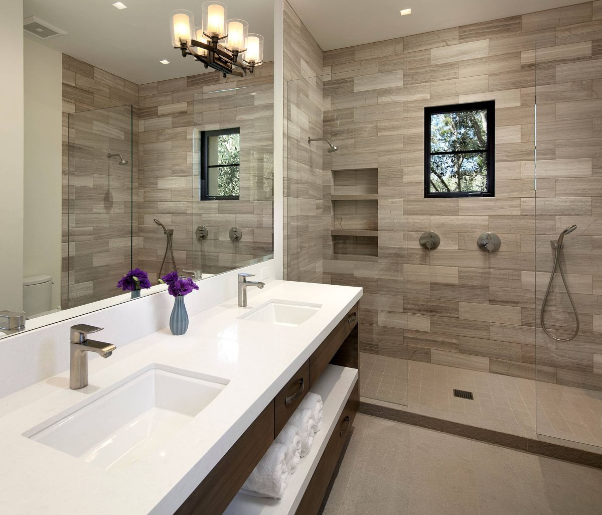 Wood Tile Bathroom Shower
 15 Wood Tile Showers For Your Bathroom