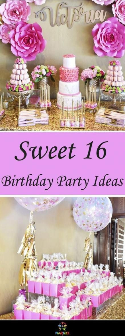 16Th Birthday Gift Ideas Girls
 27 Ideas birthday party ideas for teens girls themes sweet