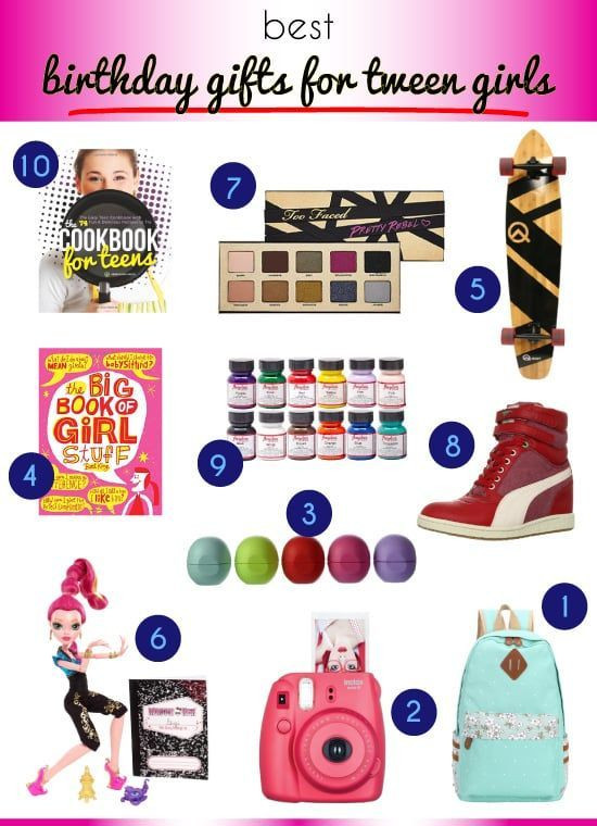 Best Gift Ideas For Girls
 Best Birthday Gift Ideas for Tween Girls