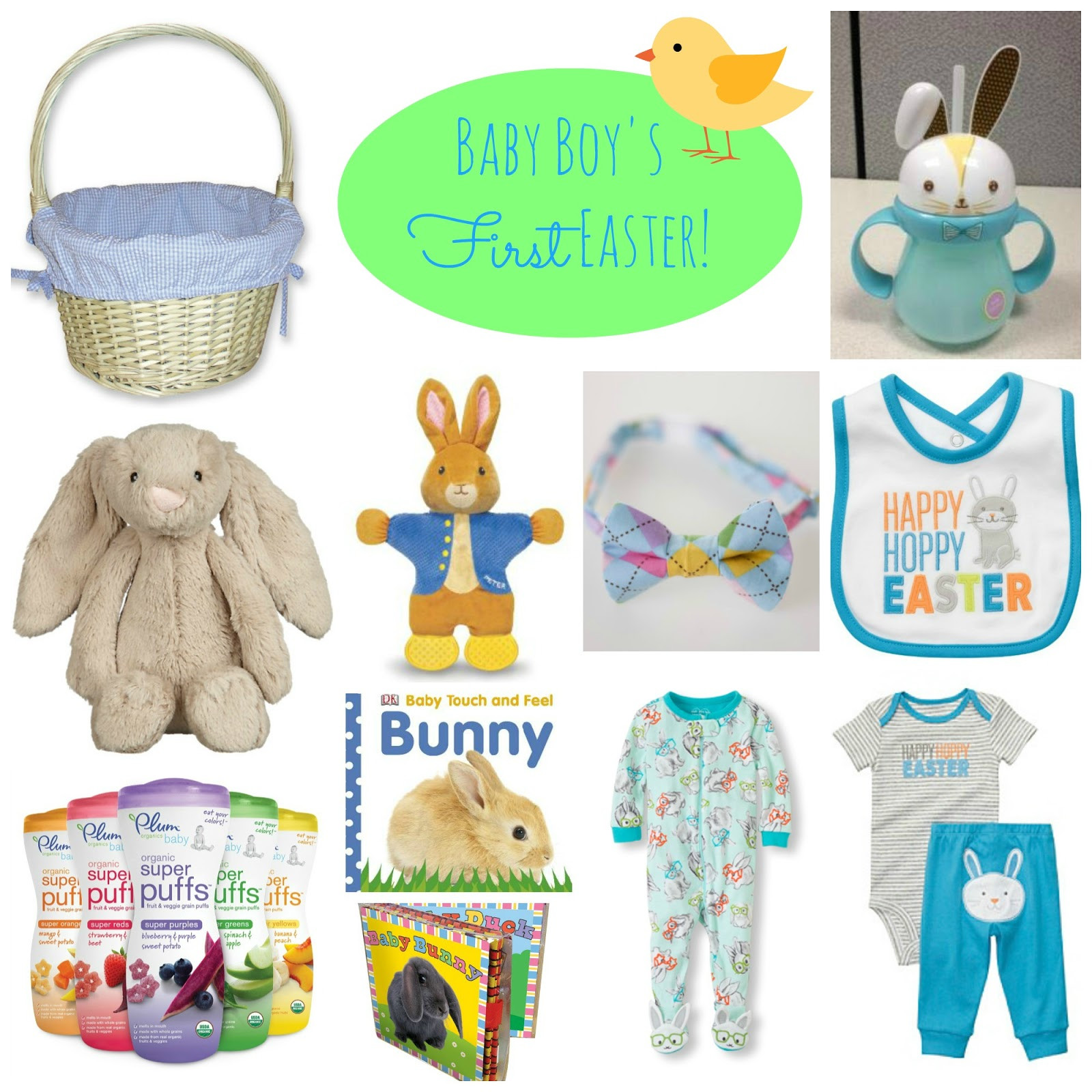 Boy Easter Basket Ideas
 Simple Suburbia Baby s First Easter Basket Ideas
