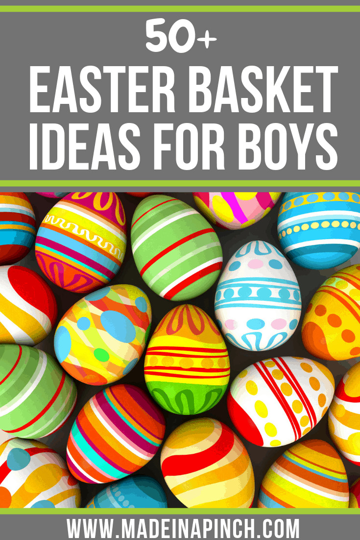 Boy Easter Basket Ideas
 Top 50 Easter basket Ideas for Boys updated Made In A