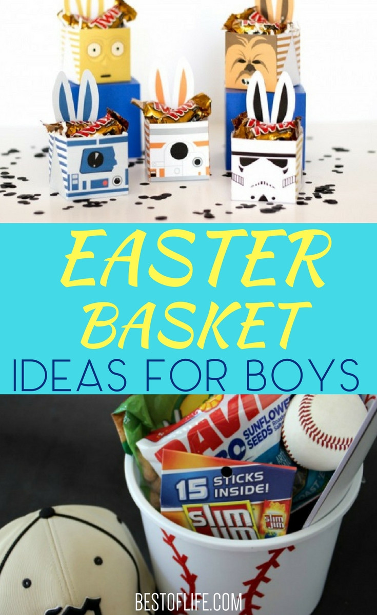 Boy Easter Basket Ideas
 Easter Basket Ideas for Boys
