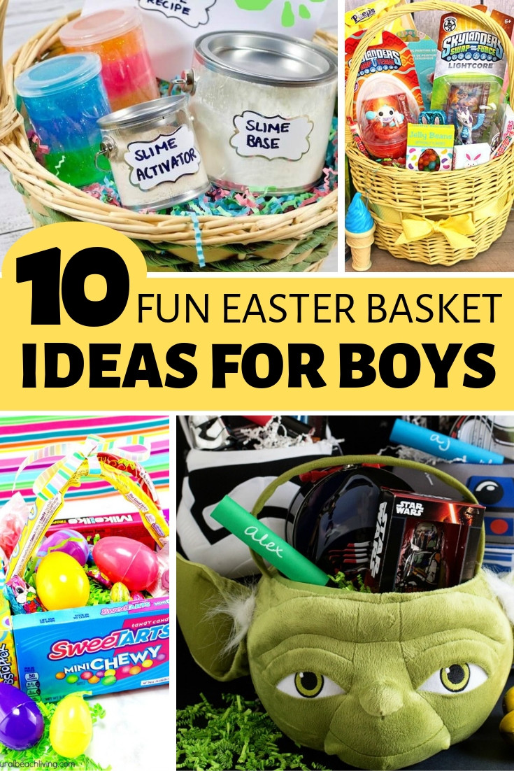 Boy Easter Basket Ideas
 10 Fun Easter Basket Ideas for Boys