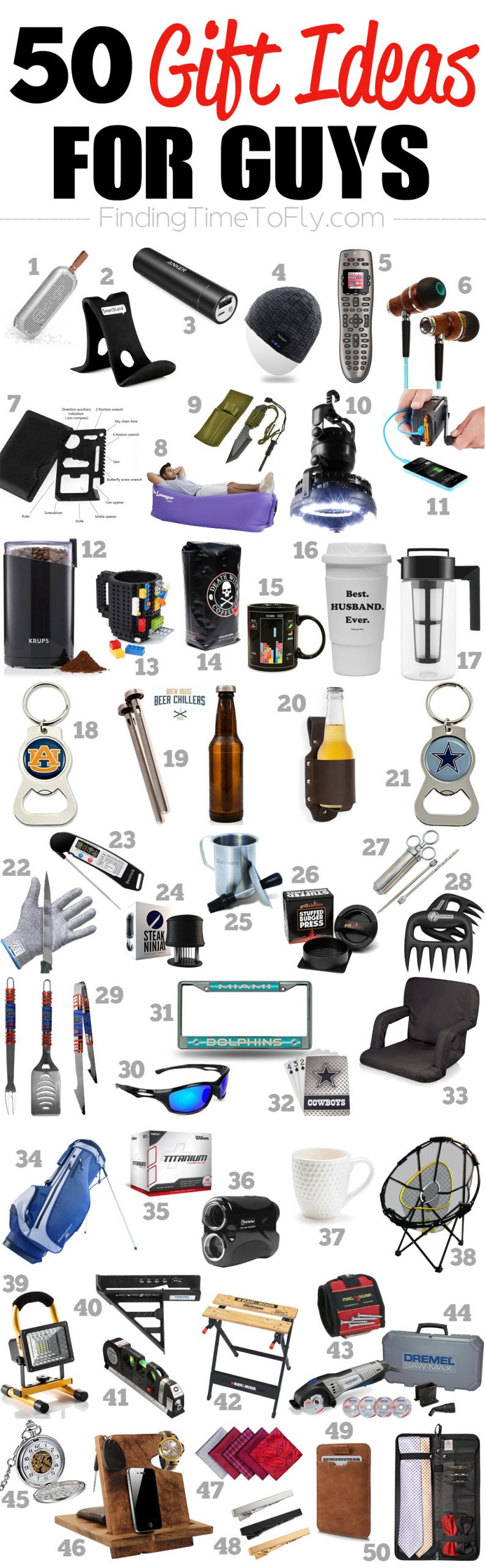 Cheap Valentines Gift Ideas For Guys
 50 Gifts for Guys for Every Occasion Finding Time To Fly