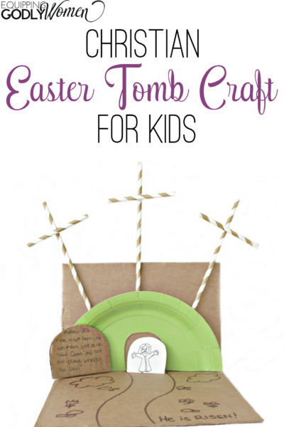Christian Easter Crafts For Preschool
 Christian Easter Tomb Craft for Kids
