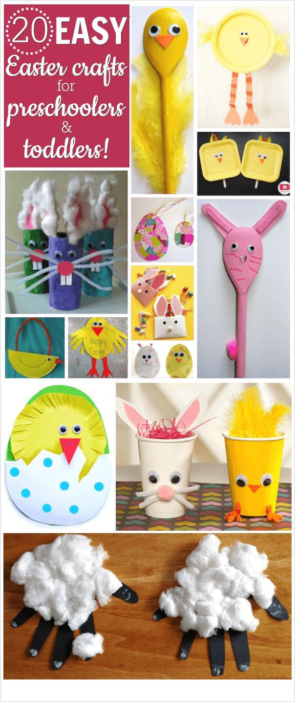 Christian Easter Crafts For Preschool
 Easter crafts for toddlers Easy Christian