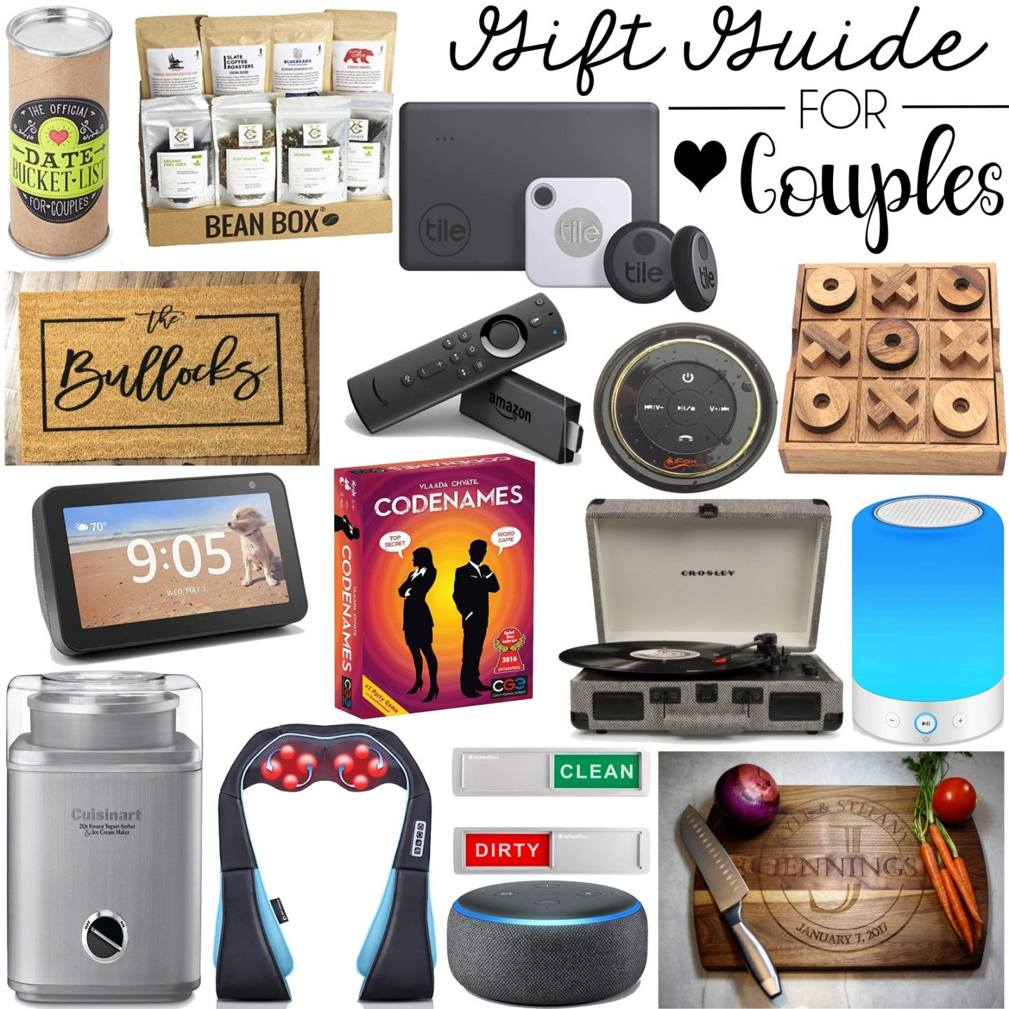 Christmas Gift Ideas For Couples Under 50
 Couples Gift Ideas to Buy for the Joint Christmas Presents