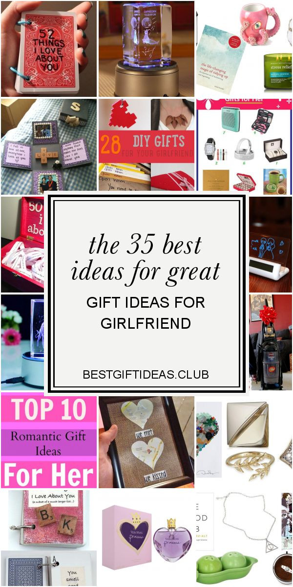 Cool Gift Ideas For Girlfriends
 The 35 Best Ideas for Great Gift Ideas for Girlfriend in