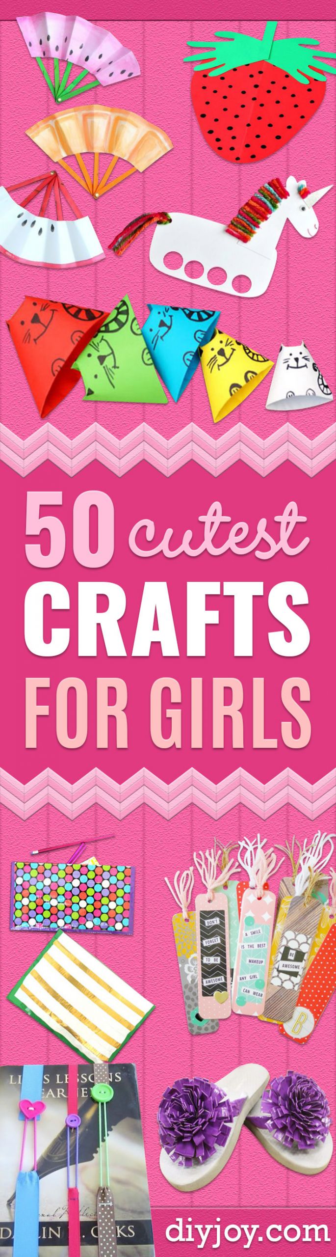 Craft Gift Ideas For Girls
 50 Best Girls Crafts Creative & Easy DIY Ideas for A