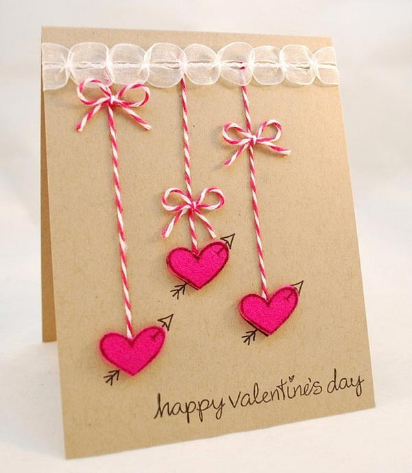 Cute Valentines Day Card Ideas
 25 Cute Happy Valentine’s Day Cards