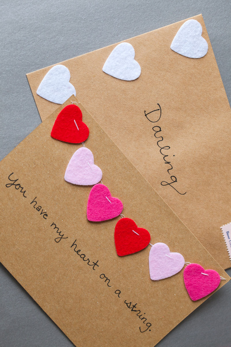 Cute Valentines Day Card Ideas
 DIY Valentine s Day Cards — The Effortless Chic
