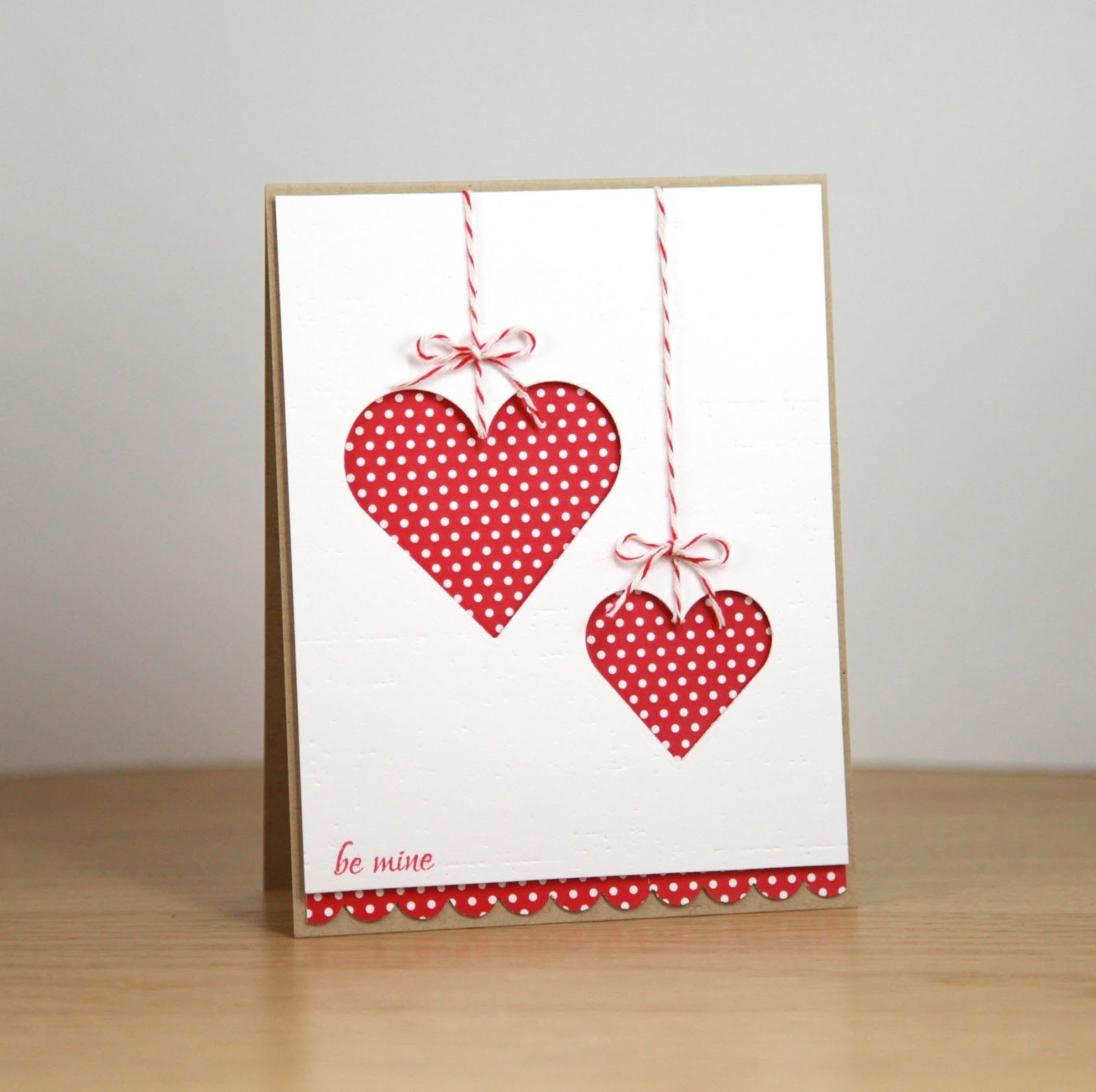 Cute Valentines Day Card Ideas
 Managed to whip up this little card today after being