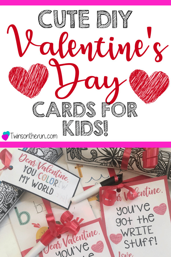 Cute Valentines Day Card Ideas
 Cute Valentines Day Card Ideas for Kids Twins on the Run