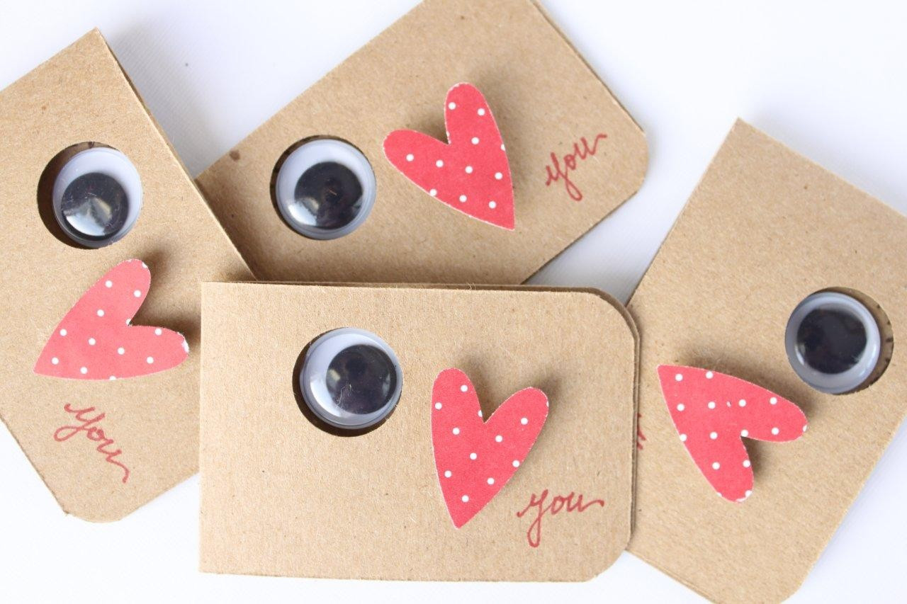 Cute Valentines Day Card Ideas
 Miss Lovie Handmade Valentines for Kids Eye Love You