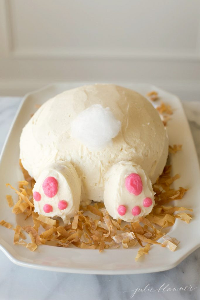Desserts Recipes For Easter
 Adorable Bunny Butt Cake an Easy Easter Dessert Recipe