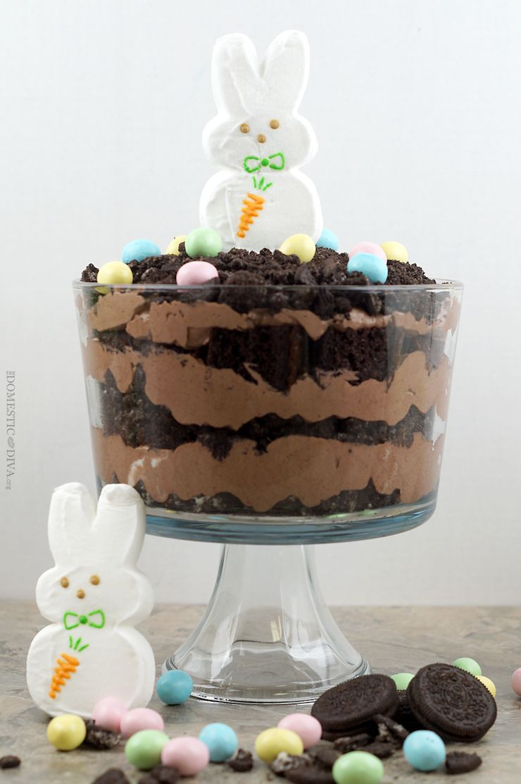 Desserts Recipes For Easter
 Easter Bunny Dirt Cake Trifle Recipe
