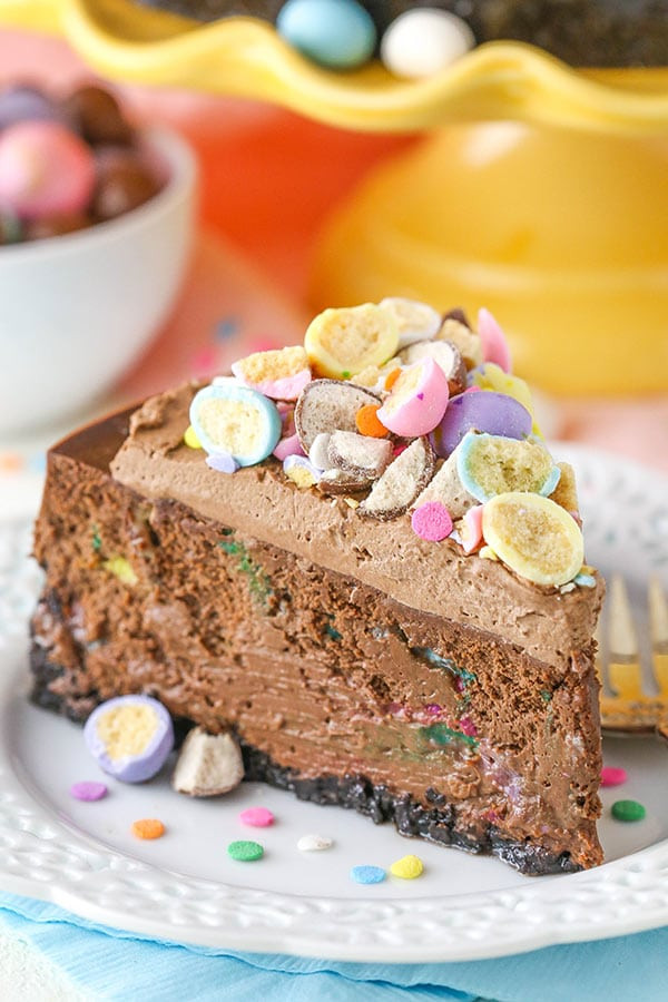 Desserts Recipes For Easter
 Malted Easter Egg Chocolate Cheesecake