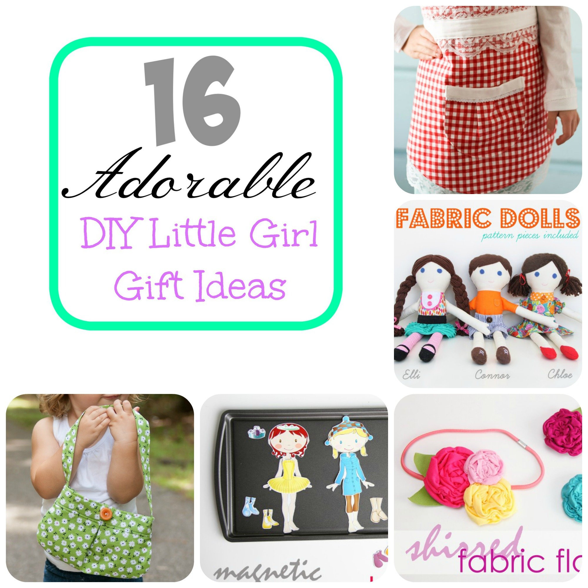 Diy Gift Ideas For Girls
 16 Adorable DIY Little Girl Gift Ideas