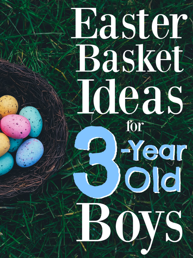 Easter Basket Ideas For 4 Year Old Boy
 The Best Easter Basket Ideas for 3 Year Old Boys MBA sahm
