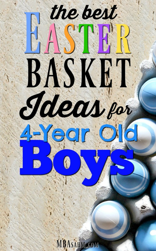 Easter Basket Ideas For 4 Year Old Boy
 The Best Easter Basket Ideas for 4 Year Old Boys MBA sahm