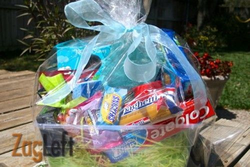 Easter Basket Ideas For College Students
 Pin on Cooking For e