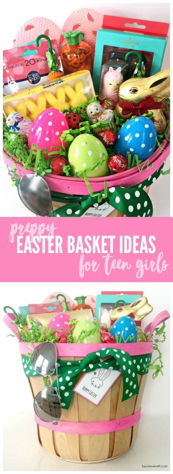 Easter Basket Ideas For Girls
 Preppy Easter Basket Ideas for Teen Girls