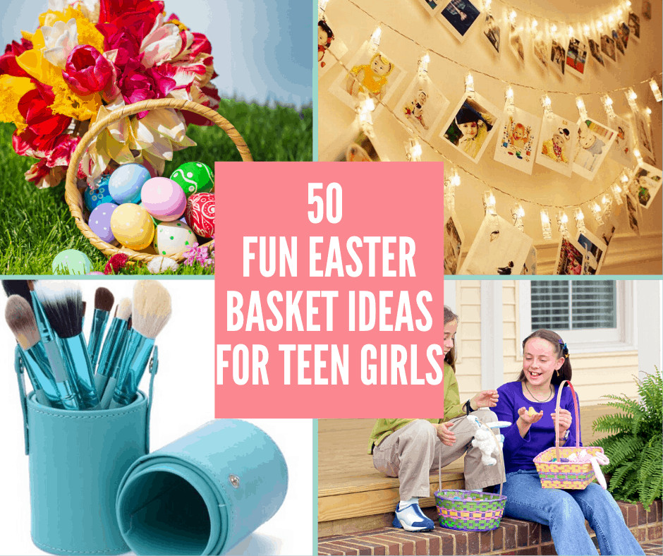 Easter Basket Ideas For Girls
 50 fun Gift Ideas for teen girls A Fresh Start on a Bud