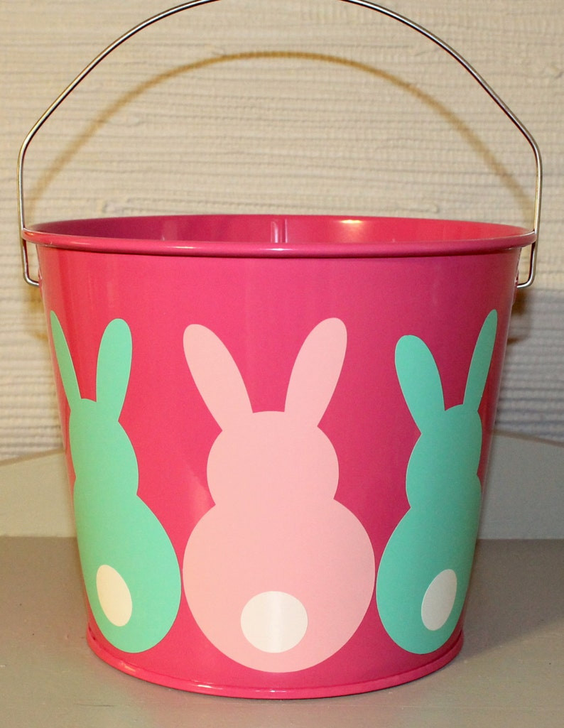 Easter Bucket Ideas
 Easter Basket Easter Pail Meatal Easter Pail