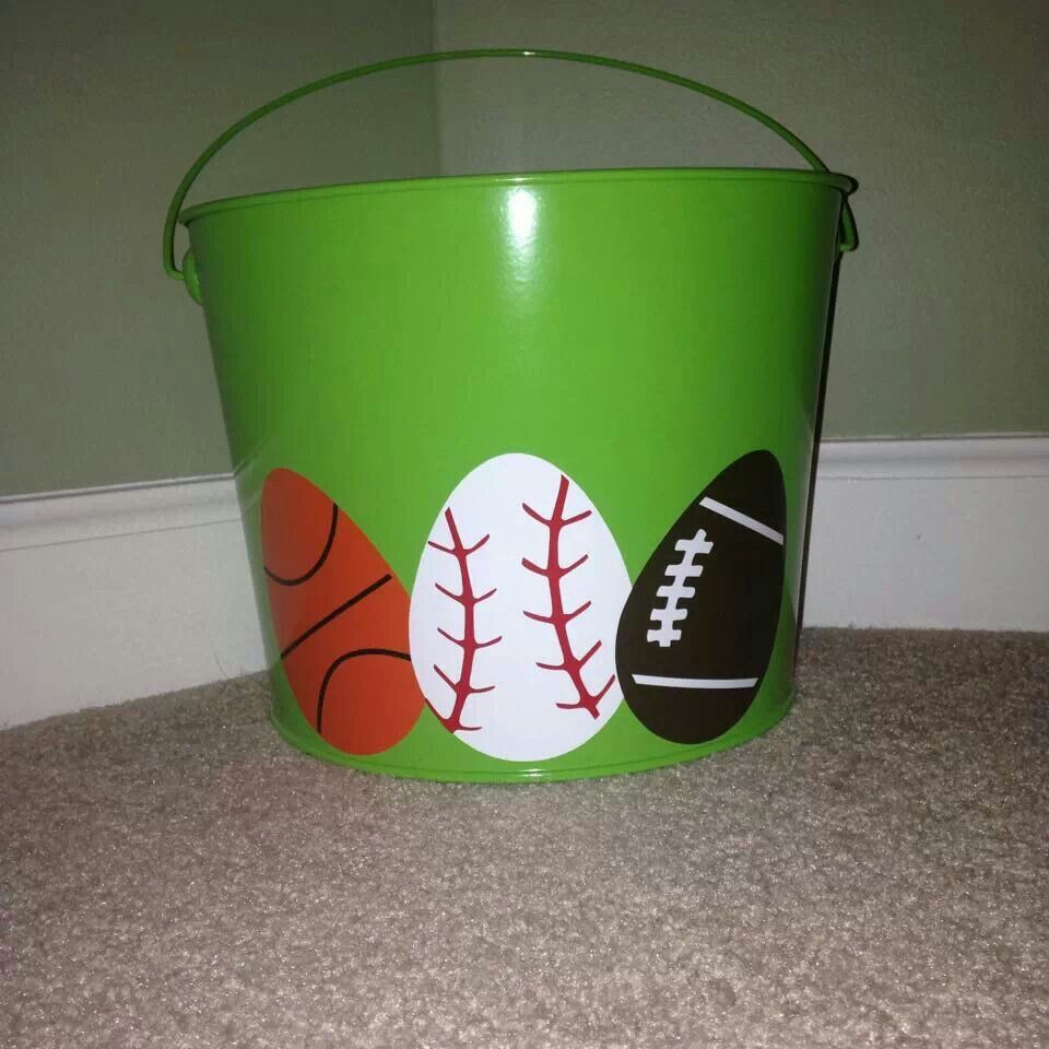 Easter Bucket Ideas
 Cute easter bucket idea