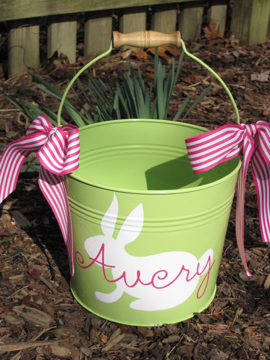Easter Bucket Ideas
 Personalized Easter Bucket assorted colors