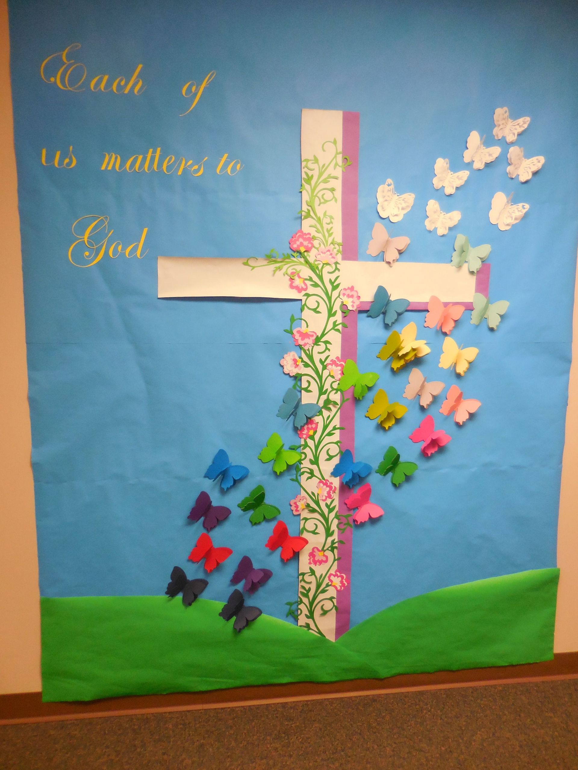 Easter Bulletin Board Ideas For Church
 Pin on Bulletin board