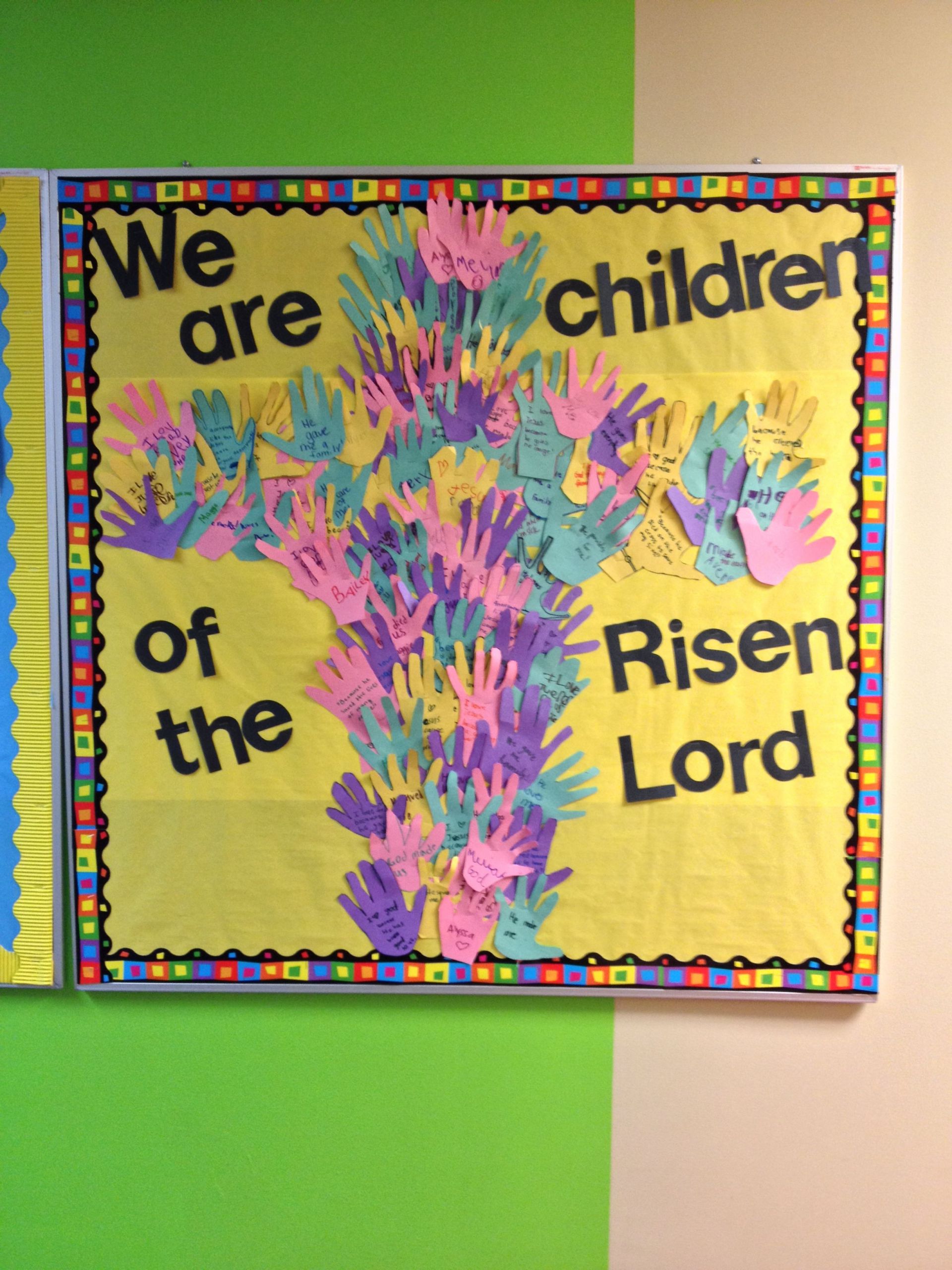 Easter Bulletin Board Ideas For Church
 Pin on KidMin