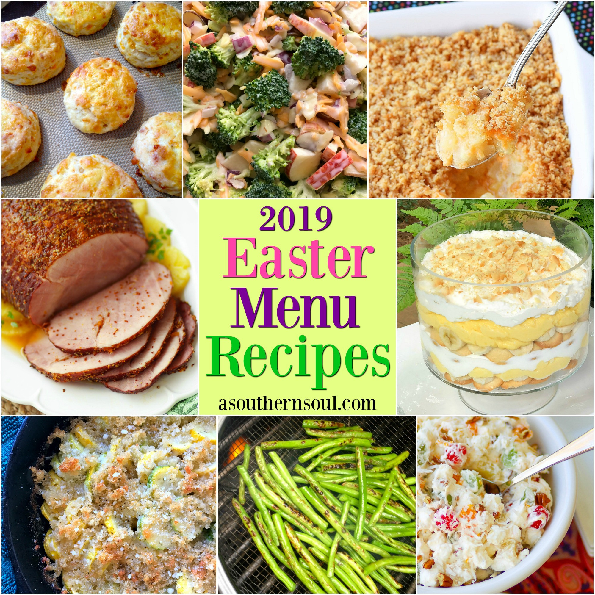 Easter Dinner Menue
 Easter Menu Recipes 2019 A Southern Soul