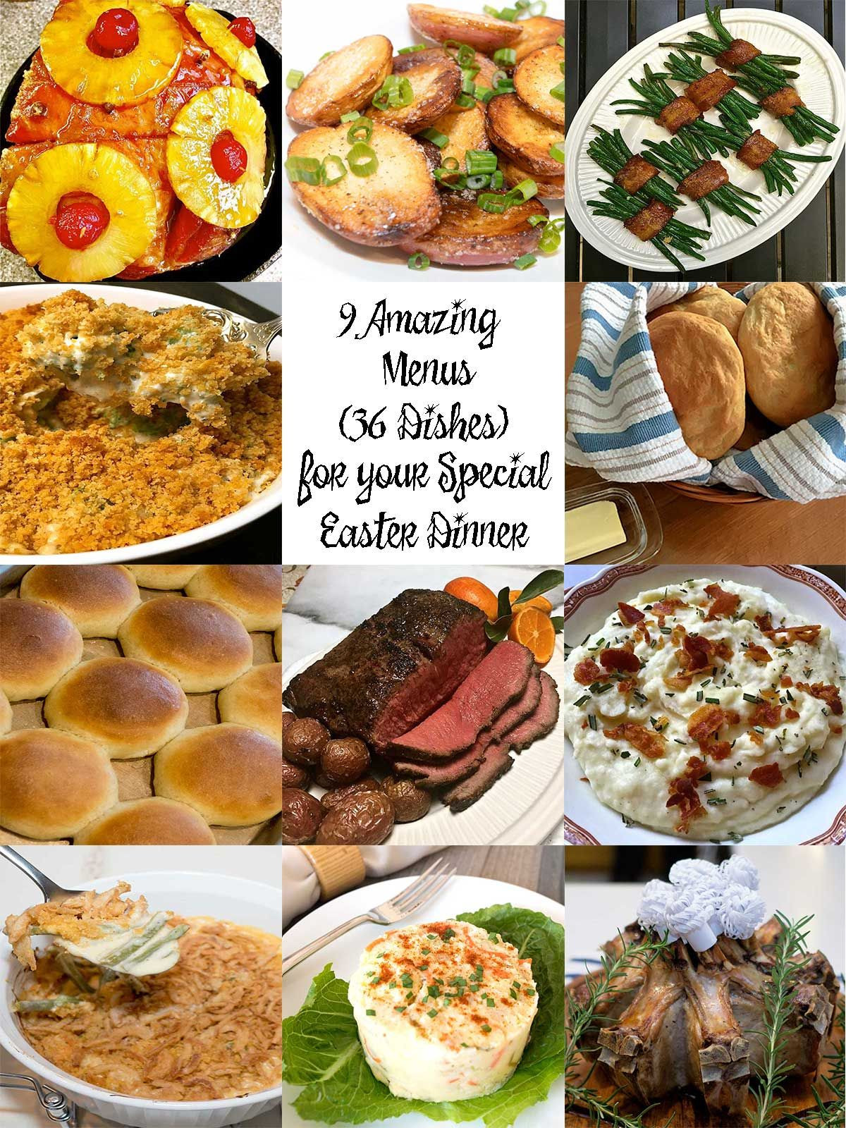 Easter Dinner Menue
 everyday recipes from simple to sophisticated