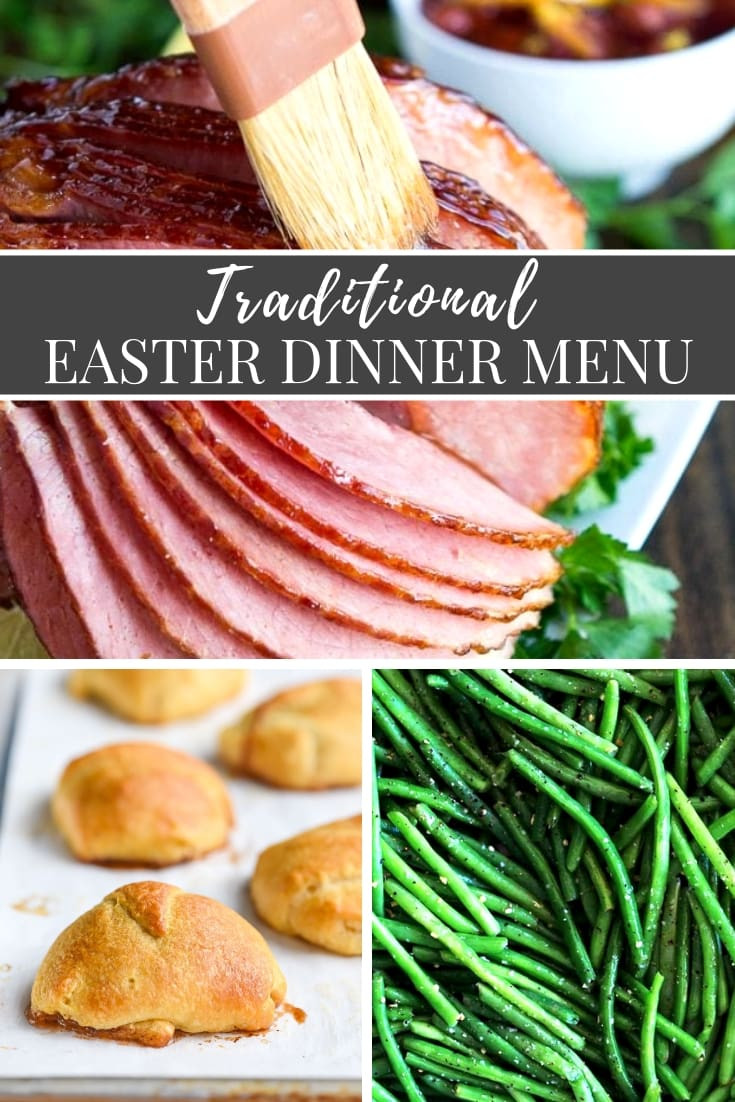 Easter Dinner Sides With Ham
 Traditional Easter Dinner Menu with Appetizers Main