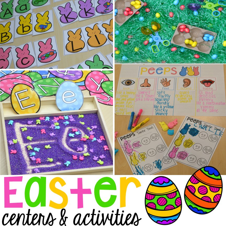 Easter Games And Activities
 Easter Centers and Activities for Little Learners Peep