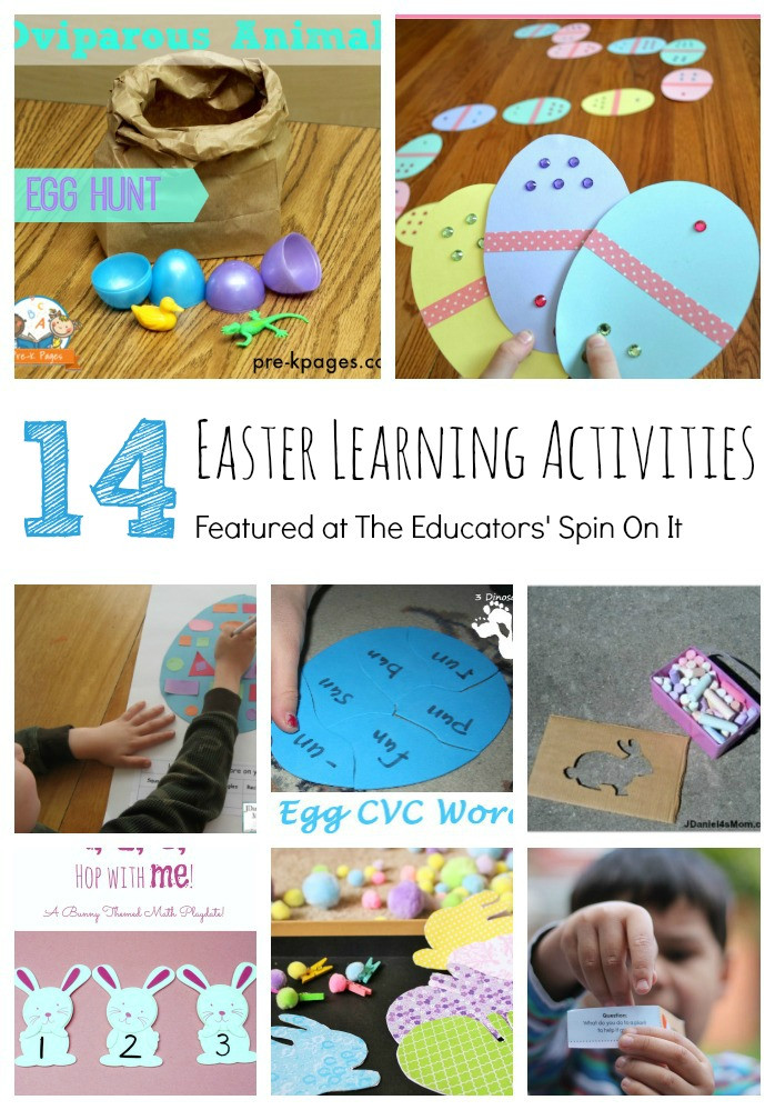 Easter Games And Activities
 The Educators Spin It 14 Easter Learning Activities