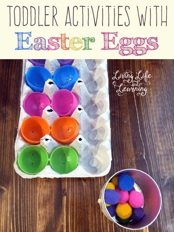 Easter Games And Activities
 Toddler Activities with Easter Eggs