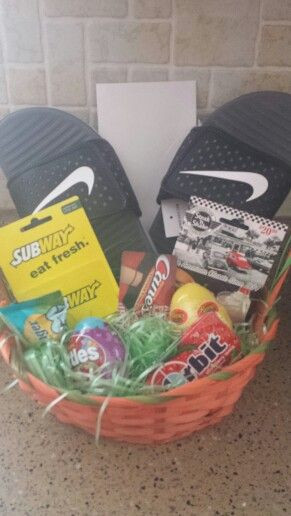 Easter Gift Ideas For Teen Boys
 Teen boys easter basket Easter Pinterest