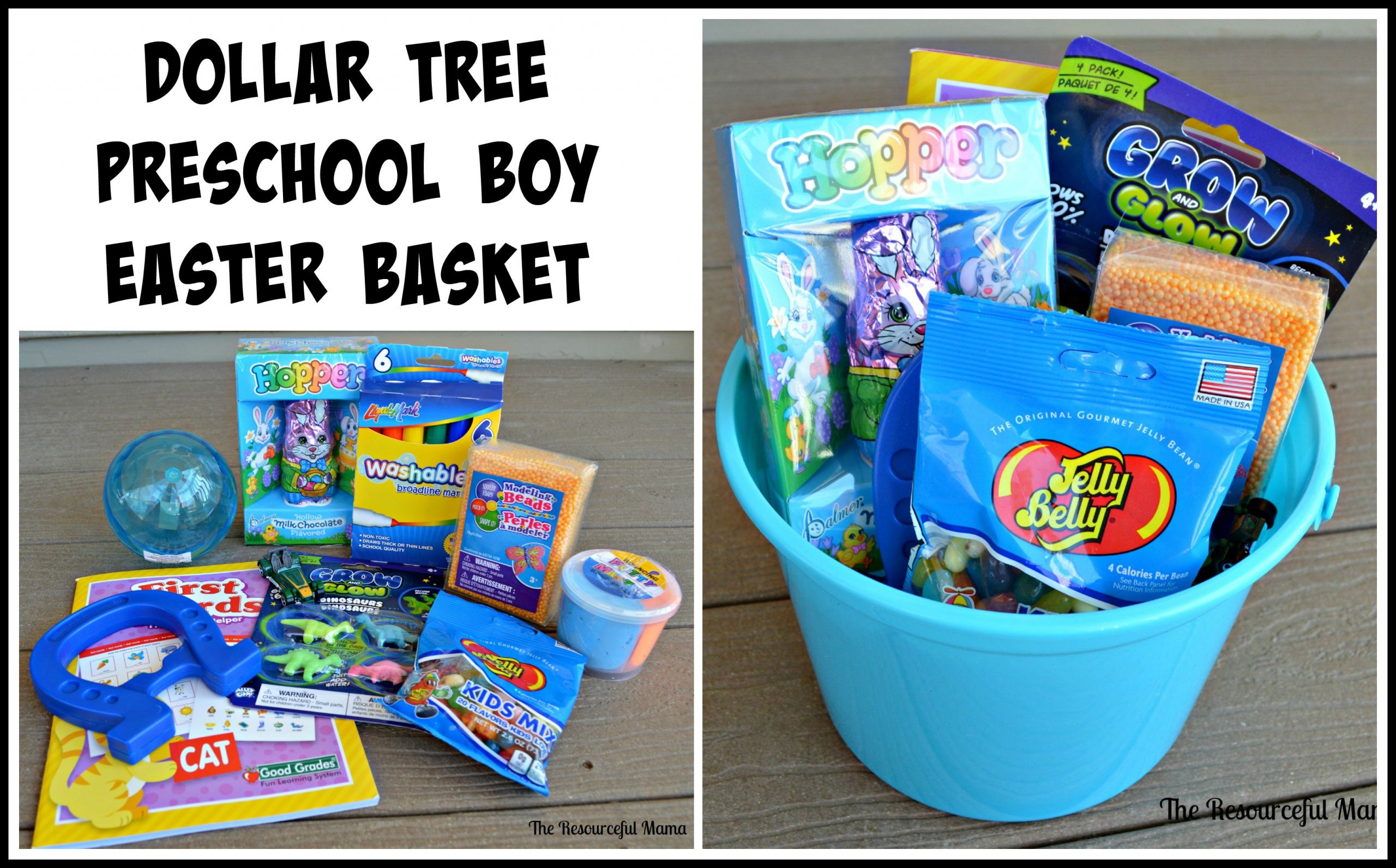 Easter Gifts For 8 Year Old Boy
 Dollar Tree Easter Baskets The Resourceful Mama