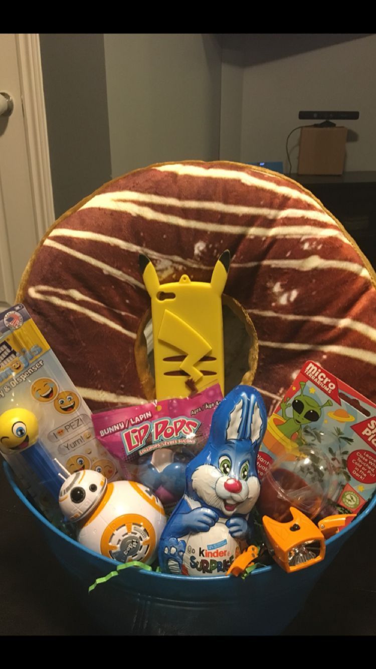 Easter Gifts For 8 Year Old Boy
 Easter basket for 8 year old boy